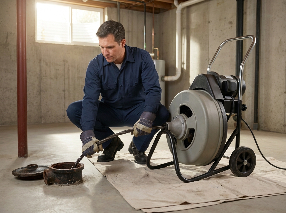 Sewer line repair in Meriden, CT