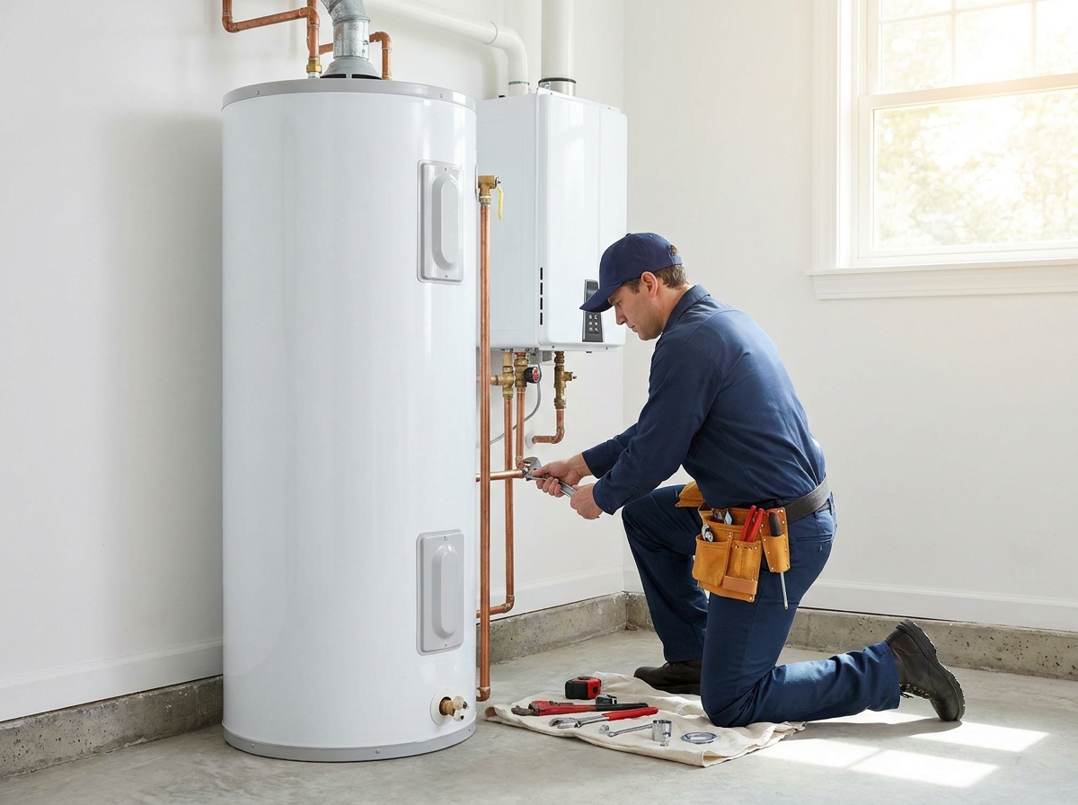 Water heater replacement in Meriden, CT